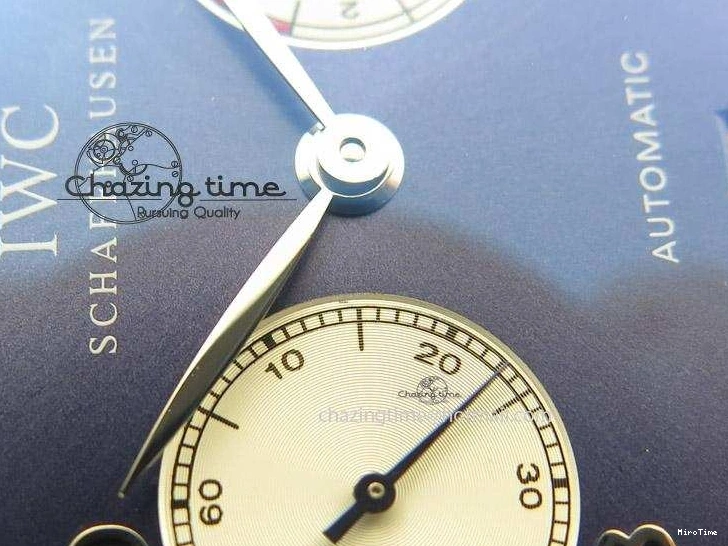 MIROTIME 0710 Portuguese Real PR IW500112 ZF 1:1 Laureus Edition On Black Leather Strap A Flexible 7369